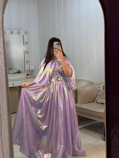 Rainbow moonlight maxi with upper